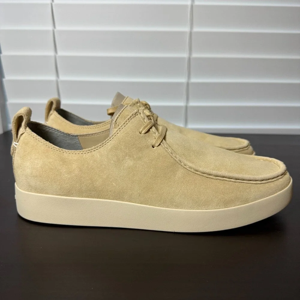 Everlane Desert Pebble Loafer Men's Size 12 Beige Suede Slip-On Round Toe Casual